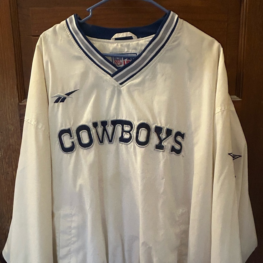 VINTAGE 90s Reebok Dallas Cowboys Pullover